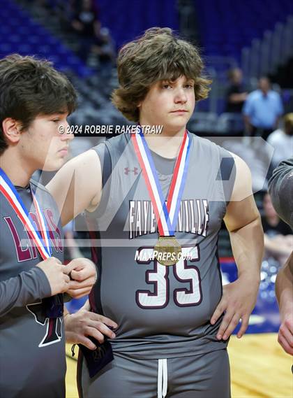 Thumbnail 2 in Fayetteville @ Jayton (UIL 1A Basketball Semifinal Medal Ceremony) photogallery.