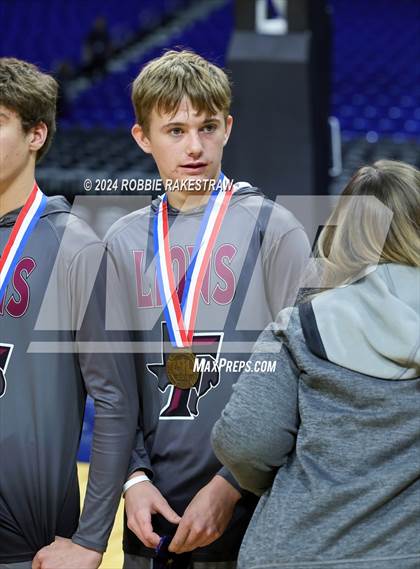 Thumbnail 1 in Fayetteville @ Jayton (UIL 1A Basketball Semifinal Medal Ceremony) photogallery.