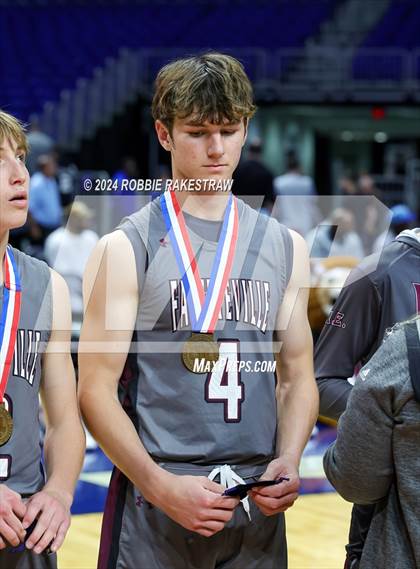 Thumbnail 3 in Fayetteville @ Jayton (UIL 1A Basketball Semifinal Medal Ceremony) photogallery.