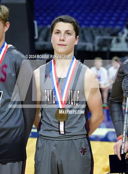Thumbnail 3 in Fayetteville @ Jayton (UIL 1A Basketball Semifinal Medal Ceremony) photogallery.