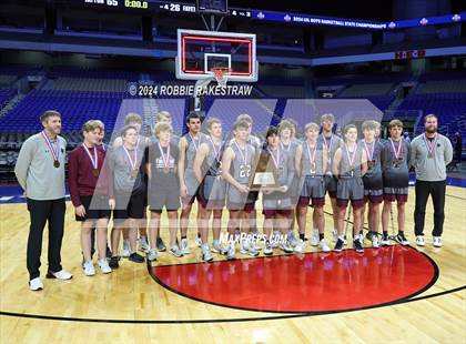 Thumbnail 1 in Fayetteville @ Jayton (UIL 1A Basketball Semifinal Medal Ceremony) photogallery.