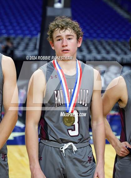 Thumbnail 1 in Fayetteville @ Jayton (UIL 1A Basketball Semifinal Medal Ceremony) photogallery.