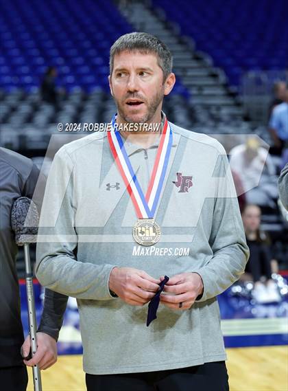 Thumbnail 2 in Fayetteville @ Jayton (UIL 1A Basketball Semifinal Medal Ceremony) photogallery.