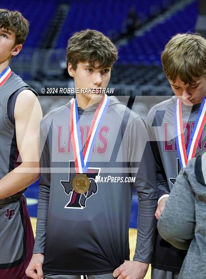 Thumbnail 3 in Fayetteville @ Jayton (UIL 1A Basketball Semifinal Medal Ceremony) photogallery.