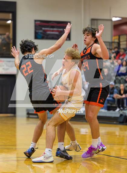 Thumbnail 3 in Bishop Kelly vs. Post Falls (The Capital Classic) photogallery.