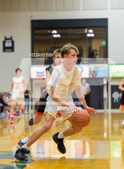 Thumbnail 2 in Bishop Kelly vs. Post Falls (The Capital Classic) photogallery.