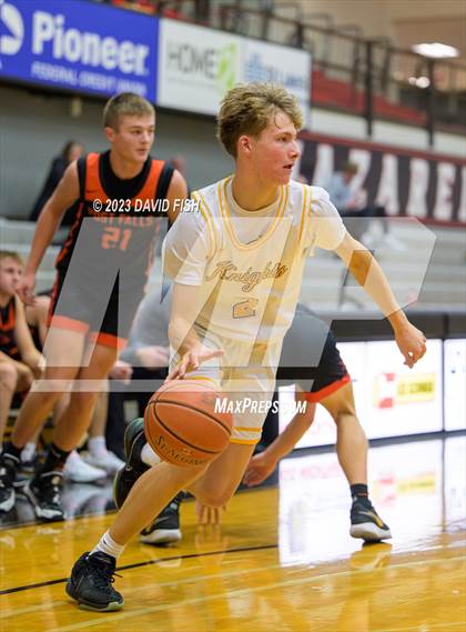 Thumbnail 2 in Bishop Kelly vs. Post Falls (The Capital Classic) photogallery.