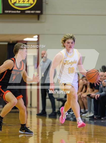 Thumbnail 3 in Bishop Kelly vs. Post Falls (The Capital Classic) photogallery.