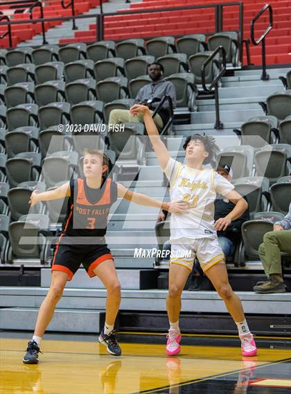 Thumbnail 1 in Bishop Kelly vs. Post Falls (The Capital Classic) photogallery.