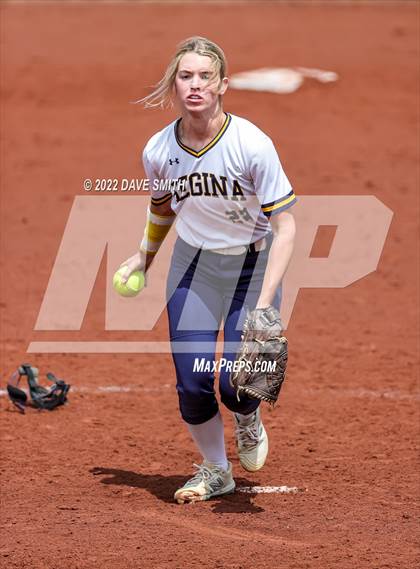 Thumbnail 1 in Muscatine vs Regina (Varsity Classic) photogallery.