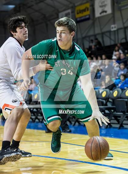 Thumbnail 2 in Los Gatos vs St. Mary's (Santa Cruz Warriors Invitational Tournament) photogallery.