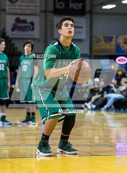 Thumbnail 1 in Los Gatos vs St. Mary's (Santa Cruz Warriors Invitational Tournament) photogallery.