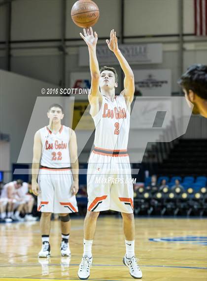 Thumbnail 2 in Los Gatos vs St. Mary's (Santa Cruz Warriors Invitational Tournament) photogallery.