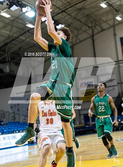 Thumbnail 3 in Los Gatos vs St. Mary's (Santa Cruz Warriors Invitational Tournament) photogallery.