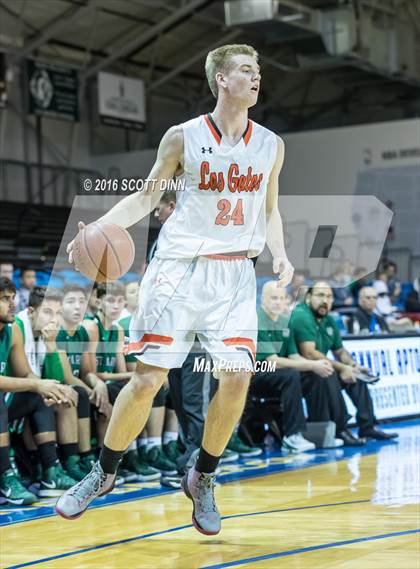 Thumbnail 2 in Los Gatos vs St. Mary's (Santa Cruz Warriors Invitational Tournament) photogallery.