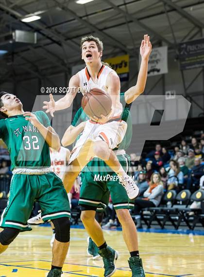 Thumbnail 3 in Los Gatos vs St. Mary's (Santa Cruz Warriors Invitational Tournament) photogallery.