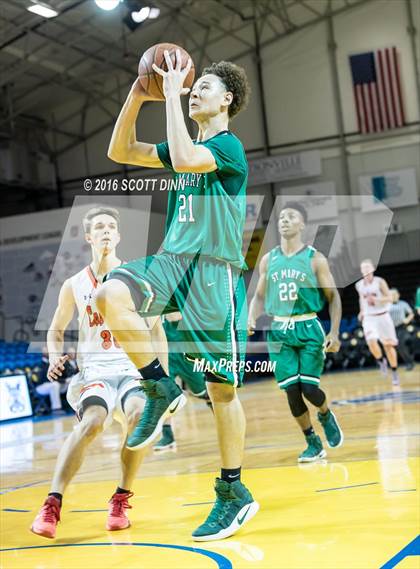 Thumbnail 2 in Los Gatos vs St. Mary's (Santa Cruz Warriors Invitational Tournament) photogallery.