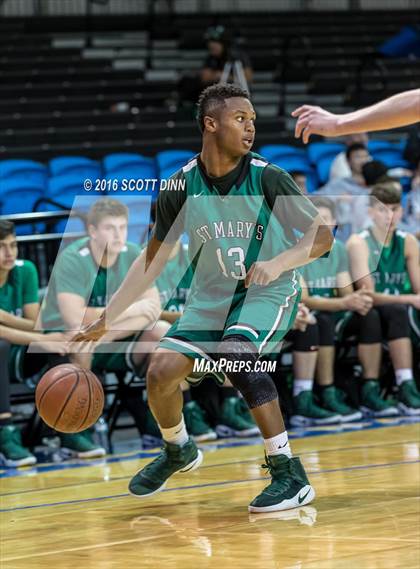 Thumbnail 3 in Los Gatos vs St. Mary's (Santa Cruz Warriors Invitational Tournament) photogallery.