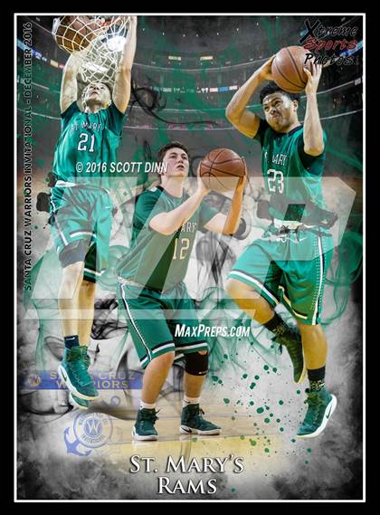 Thumbnail 1 in Los Gatos vs St. Mary's (Santa Cruz Warriors Invitational Tournament) photogallery.