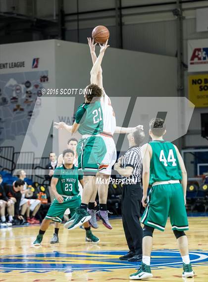 Thumbnail 3 in Los Gatos vs St. Mary's (Santa Cruz Warriors Invitational Tournament) photogallery.