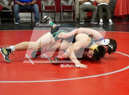 Thumbnail 3 in Lakeside vs San Marino (CIF Southern Section Wrestling Championships) photogallery.