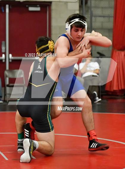 Thumbnail 2 in Lakeside vs San Marino (CIF Southern Section Wrestling Championships) photogallery.