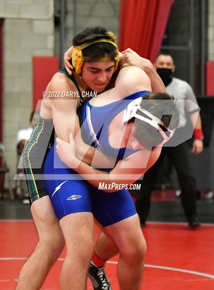 Thumbnail 2 in Lakeside vs San Marino (CIF Southern Section Wrestling Championships) photogallery.