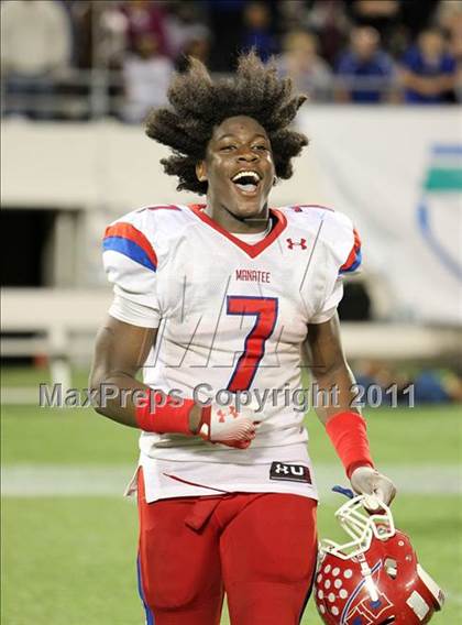 Thumbnail 1 in Manatee vs. First Coast (FHSAA 7A State Final) photogallery.