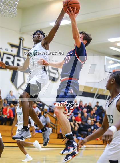 Thumbnail 2 in Brentwood School vs Dorsey  photogallery.