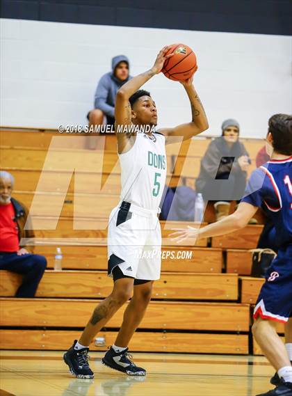 Thumbnail 2 in Brentwood School vs Dorsey  photogallery.