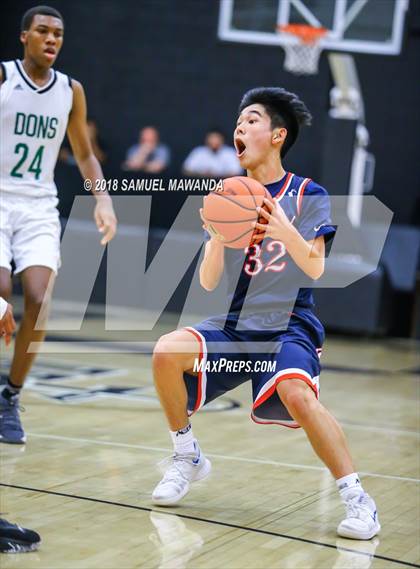Thumbnail 1 in Brentwood School vs Dorsey  photogallery.