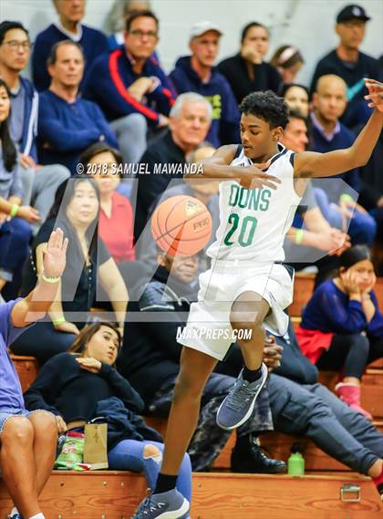Thumbnail 1 in Brentwood School vs Dorsey  photogallery.