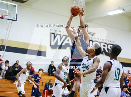 Thumbnail 2 in Brentwood School vs Dorsey  photogallery.
