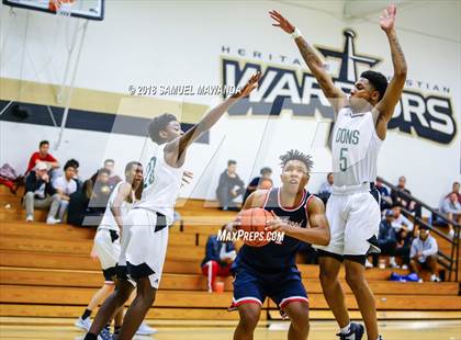 Thumbnail 3 in Brentwood School vs Dorsey  photogallery.