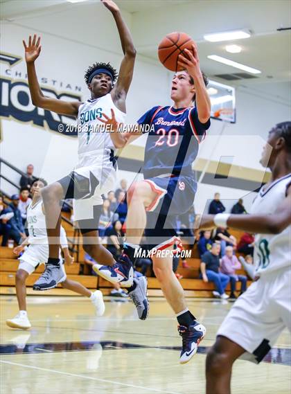 Thumbnail 1 in Brentwood School vs Dorsey  photogallery.