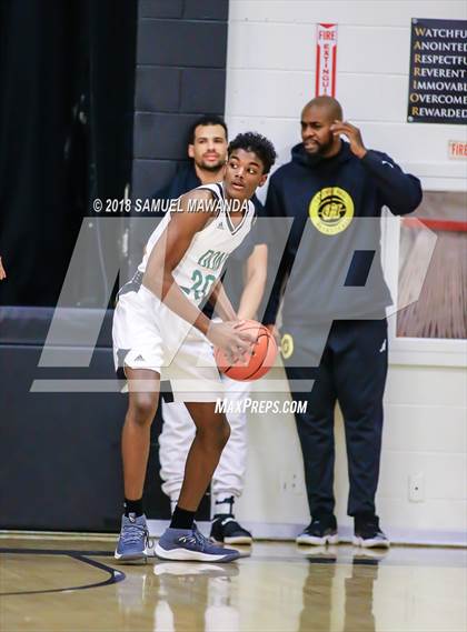Thumbnail 1 in Brentwood School vs Dorsey  photogallery.