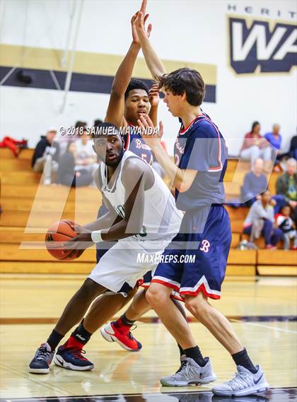 Thumbnail 2 in Brentwood School vs Dorsey  photogallery.