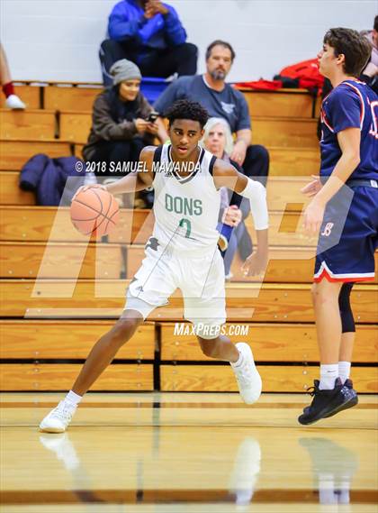 Thumbnail 2 in Brentwood School vs Dorsey  photogallery.