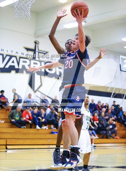Thumbnail 2 in Brentwood School vs Dorsey  photogallery.