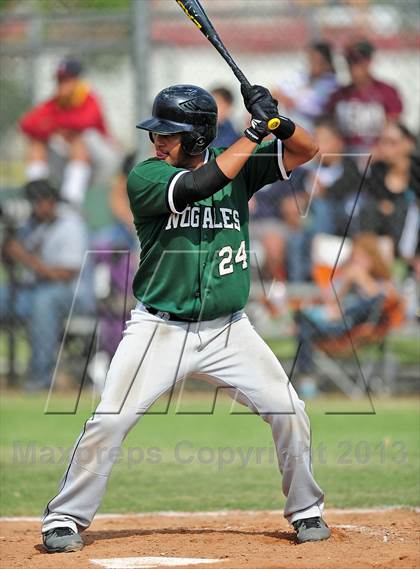 Thumbnail 2 in Nogales @ Kaiser (CIF SS Playoffs) photogallery.