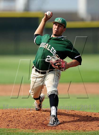Thumbnail 1 in Nogales @ Kaiser (CIF SS Playoffs) photogallery.