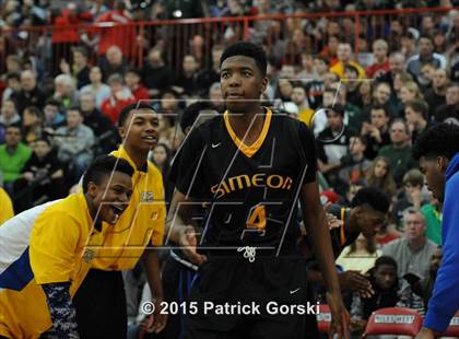 Thumbnail 2 in Simeon vs Stevenson (McDonald's City-Suburban Showdown) photogallery.