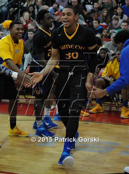 Thumbnail 1 in Simeon vs Stevenson (McDonald's City-Suburban Showdown) photogallery.