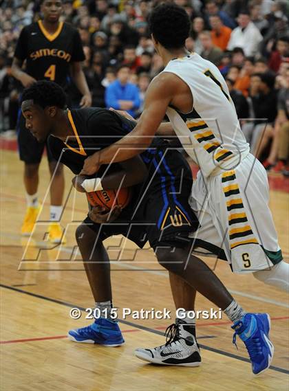 Thumbnail 3 in Simeon vs Stevenson (McDonald's City-Suburban Showdown) photogallery.