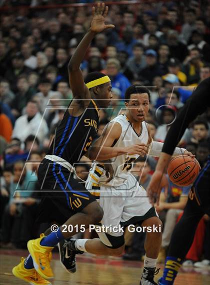Thumbnail 1 in Simeon vs Stevenson (McDonald's City-Suburban Showdown) photogallery.