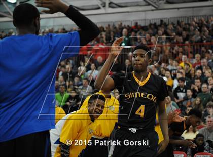 Thumbnail 3 in Simeon vs Stevenson (McDonald's City-Suburban Showdown) photogallery.