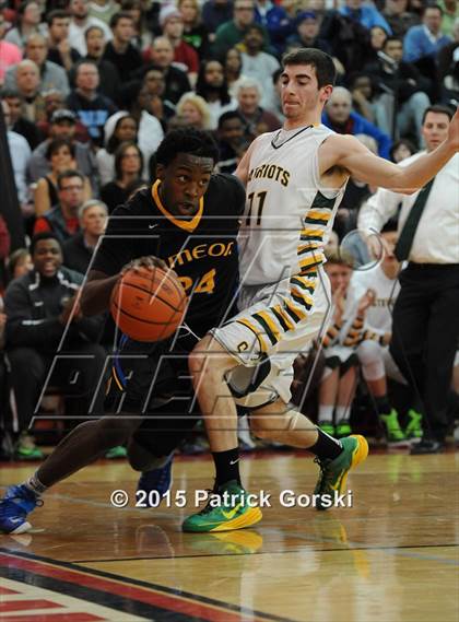 Thumbnail 1 in Simeon vs Stevenson (McDonald's City-Suburban Showdown) photogallery.