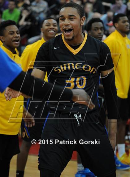 Thumbnail 2 in Simeon vs Stevenson (McDonald's City-Suburban Showdown) photogallery.