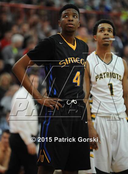 Thumbnail 3 in Simeon vs Stevenson (McDonald's City-Suburban Showdown) photogallery.