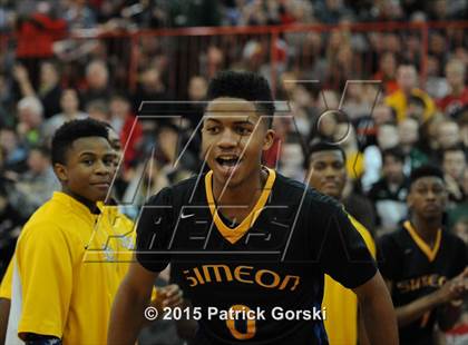 Thumbnail 2 in Simeon vs Stevenson (McDonald's City-Suburban Showdown) photogallery.